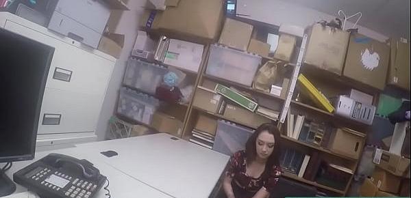  Fucking Young Thief On My Desk At Work - Teenrobbers.com Lily Jordan